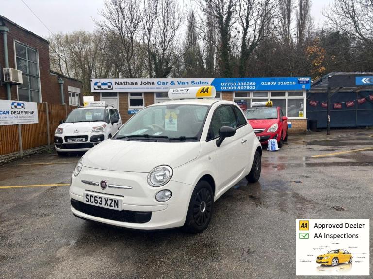 2014 Fiat 500 1.2 Pop Hatchback 3dr Petrol Manual Euro 6 (s/s) (69 bhp) Petrol