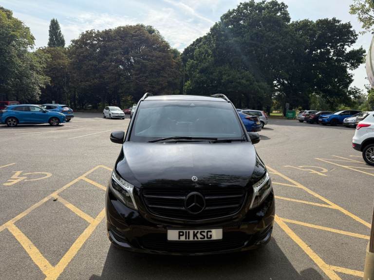 Mercedes-Benz, V CLASS, Black 2018 Sports Long Wheel Base PCO Registered