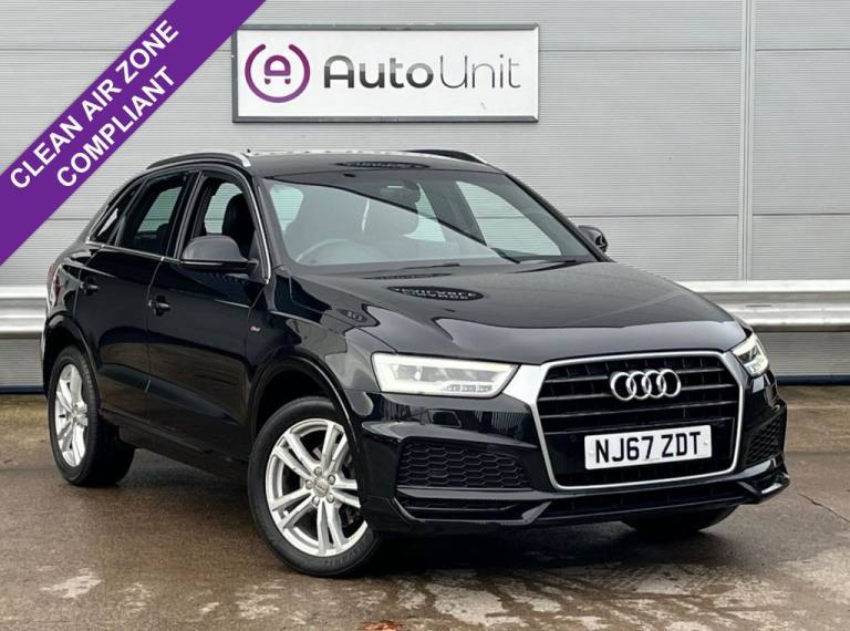 2017 AUDI Q3 1.4 TFSI COD S LINE EDITION SUV 5DR PETROL MANUAL EURO 6 (S/S) (