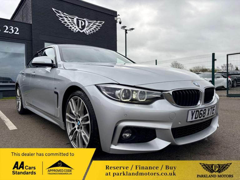 2018 BMW 4 Series 2.0 430I Gran Coupe M Sport Auto 5dr Coupe Petrol Automatic