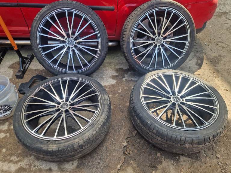 22" 5x112 ace alloys 
