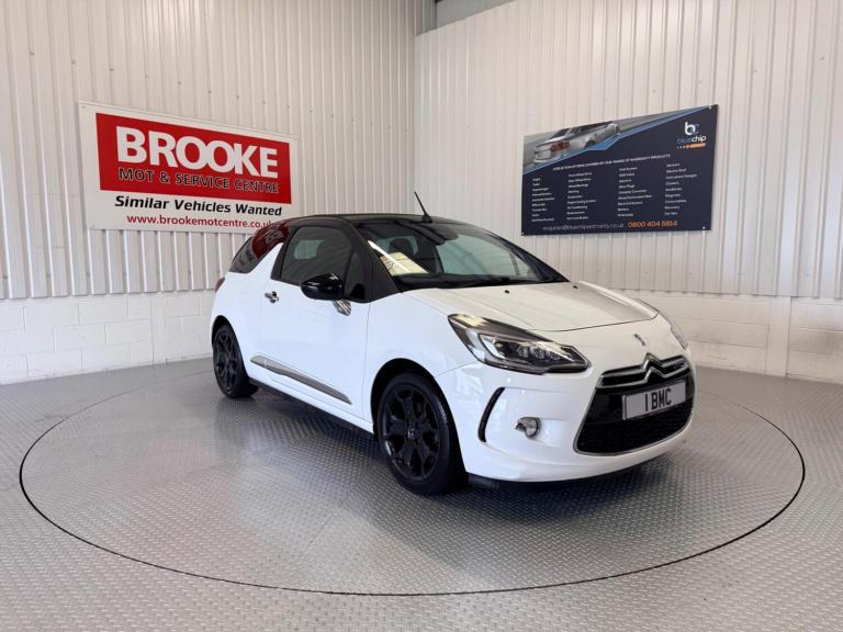 2016 DS Automobiles DS 3 Cabrio 1.6 THP DSport Cabriolet Euro 6 (s/s) 2dr CONVERTIBLE Petrol Manual