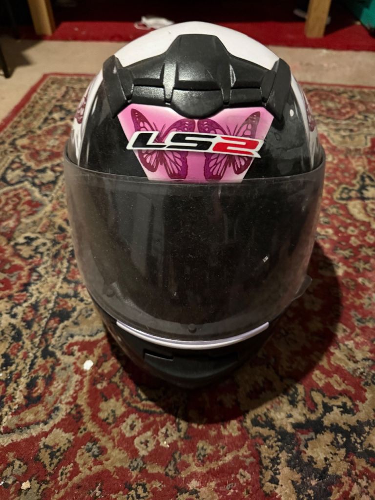 LS2 - Medium Butterfly Design Helmet  