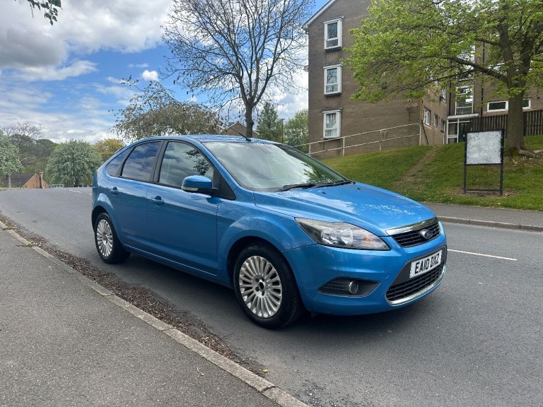 2010 FORD FOCUS 1.6 TDCI TITANIUM LONG MOT LOW MILEAGE £35 ROAD TAX 
