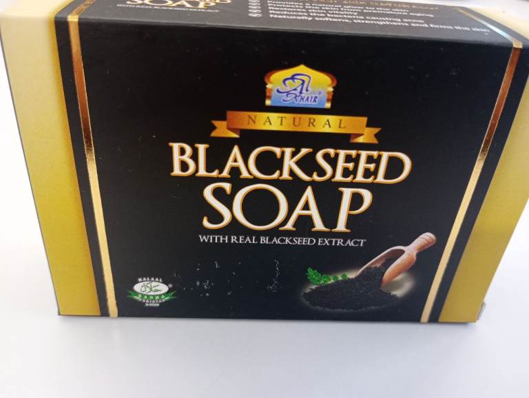 1 black seed soap as bailable 