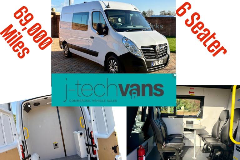2020 Vauxhall Movano 2.3 135ps L2H2 Mwb Van ***Welfare / Messing Unit / Camper Van*** PANEL VAN D...