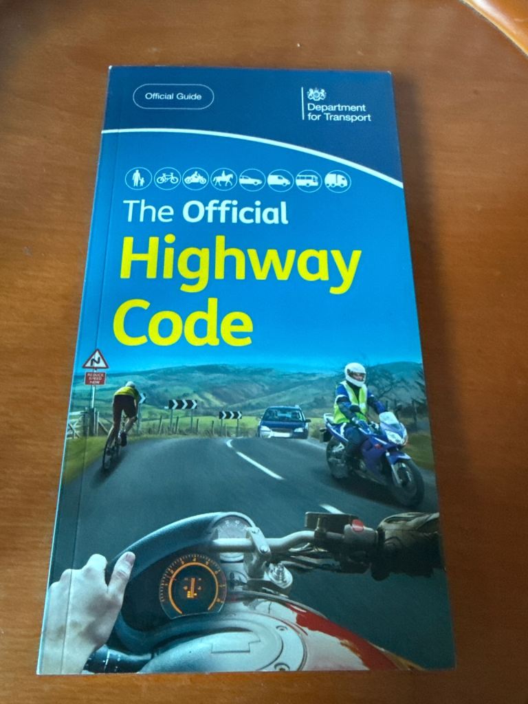The official Highway Code for learner drivers