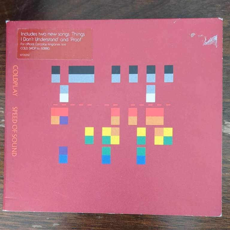 Coldplay Speed of Sound CD Single – Good Condition