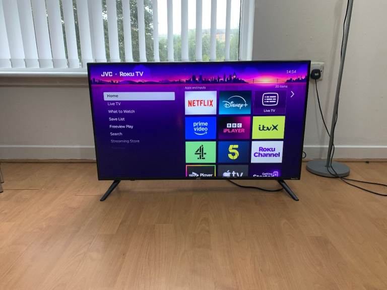 JVC 40 Inch Smart TV Roku