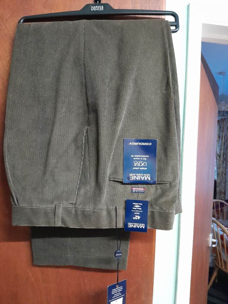 Men's corduroy trousers 