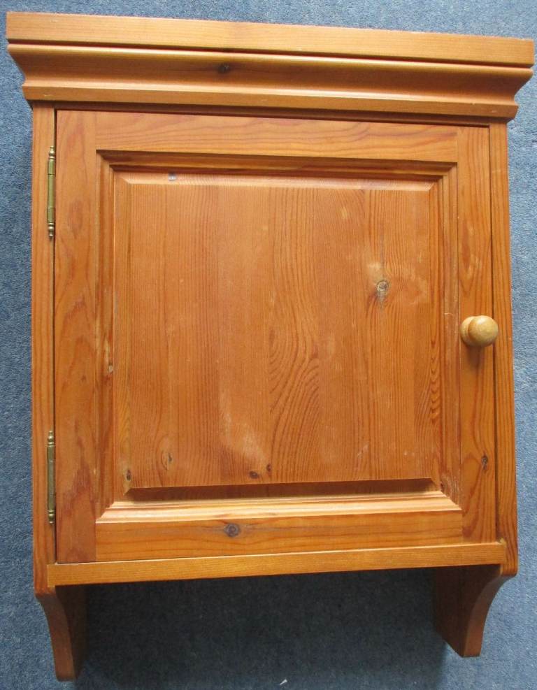 Solid Wood Bathroom Wall Cabinet
