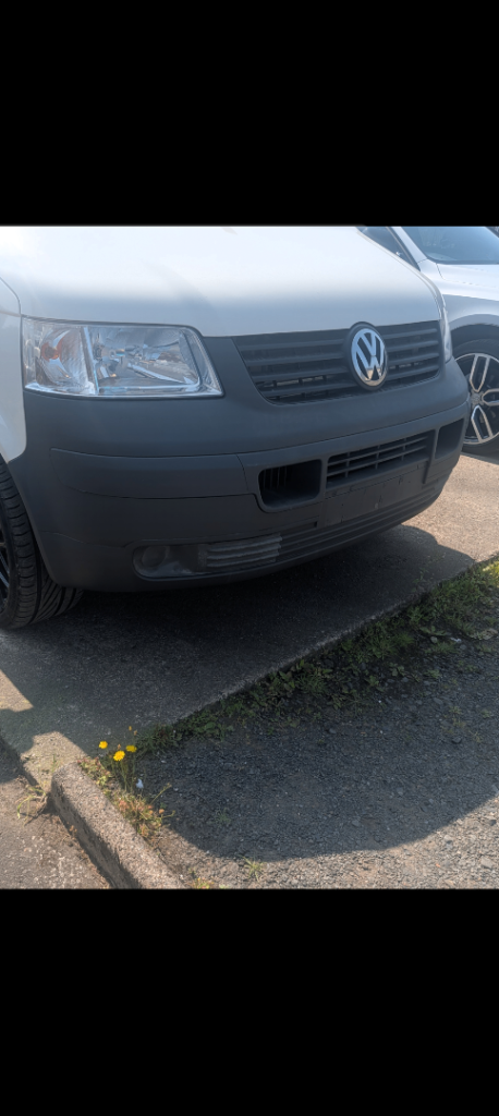 VW transporter T5 front bumper and grills 