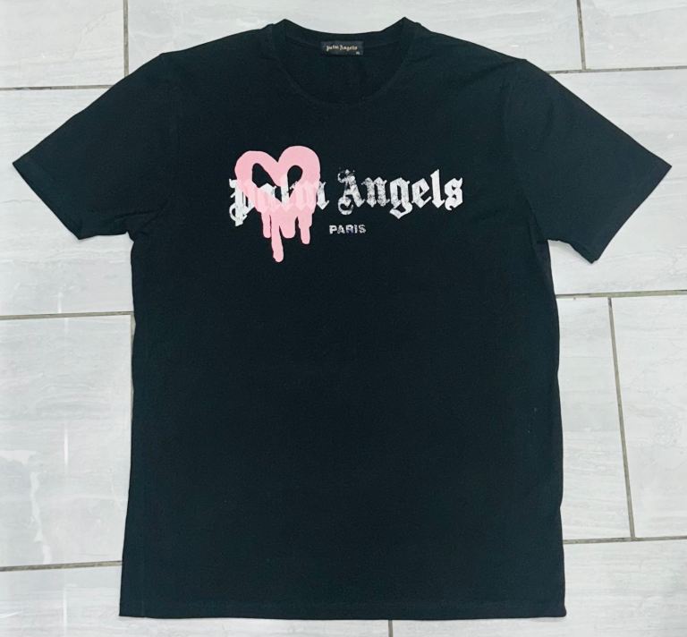 image for Palm angels black mens t-shirt , XL size 
