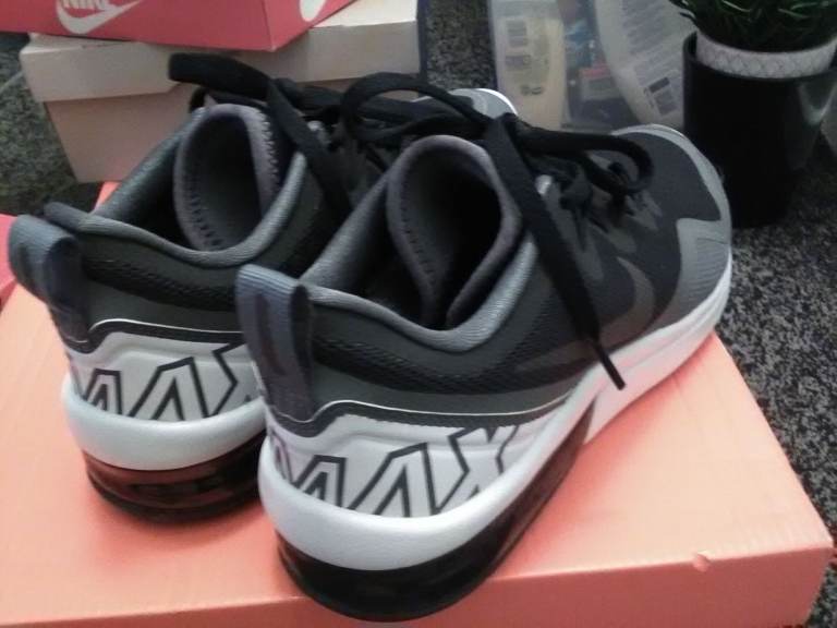 Selection of Nike air Max trainers.