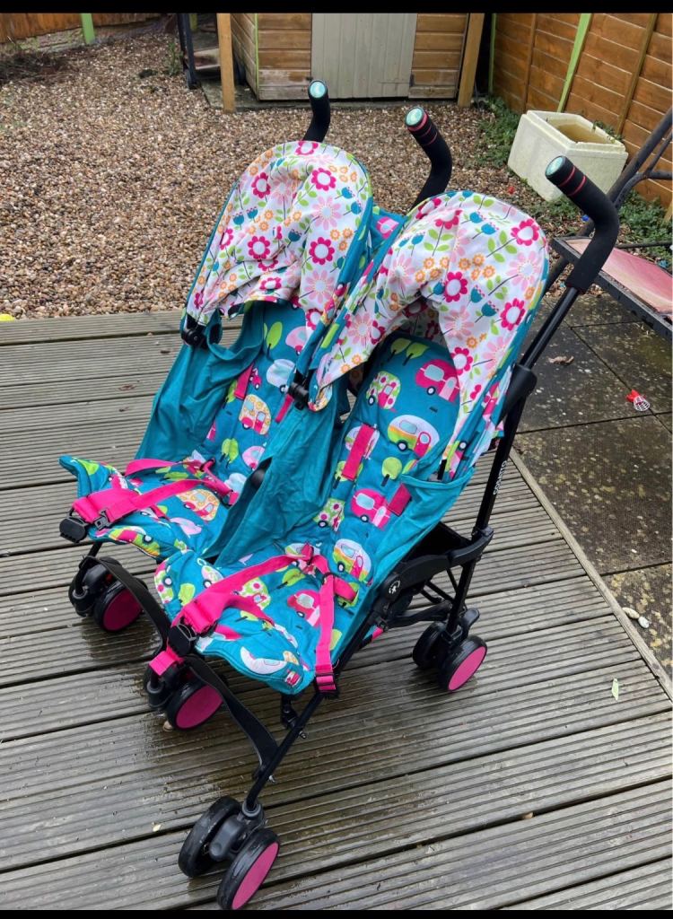 Twins stroller cossato
