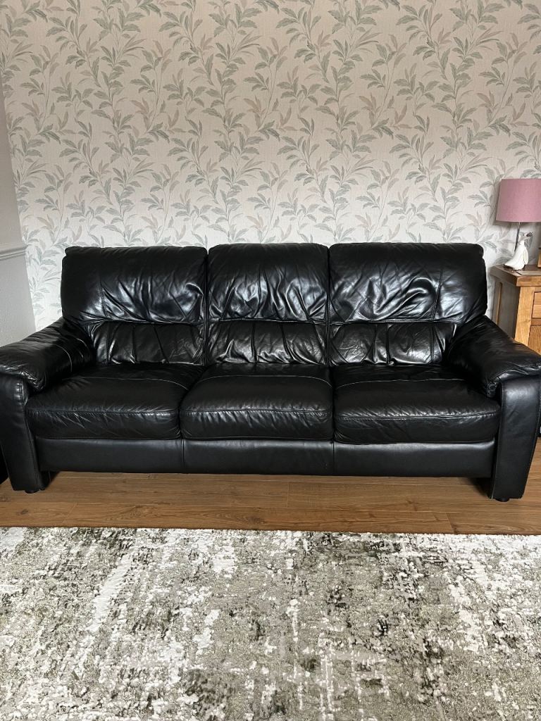 DFS Leather Sofas