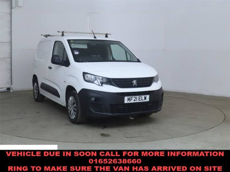 2021 Peugeot Partner 1.5 BlueHDi 1000 Professional Standard Panel Van 5dr Diesel Manual SWB Euro ...