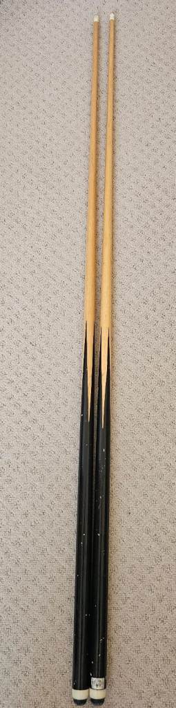 Pair of Pool Cues – Well loved and Functional