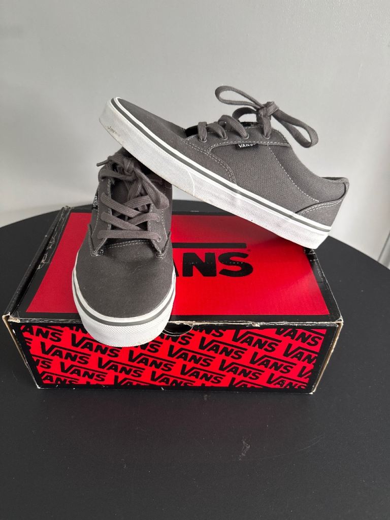 Winston Vans Grey & White