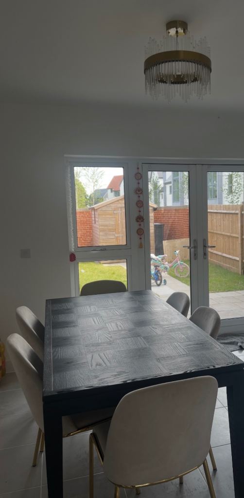 Dining Table & 6 Chairs Set for Sale