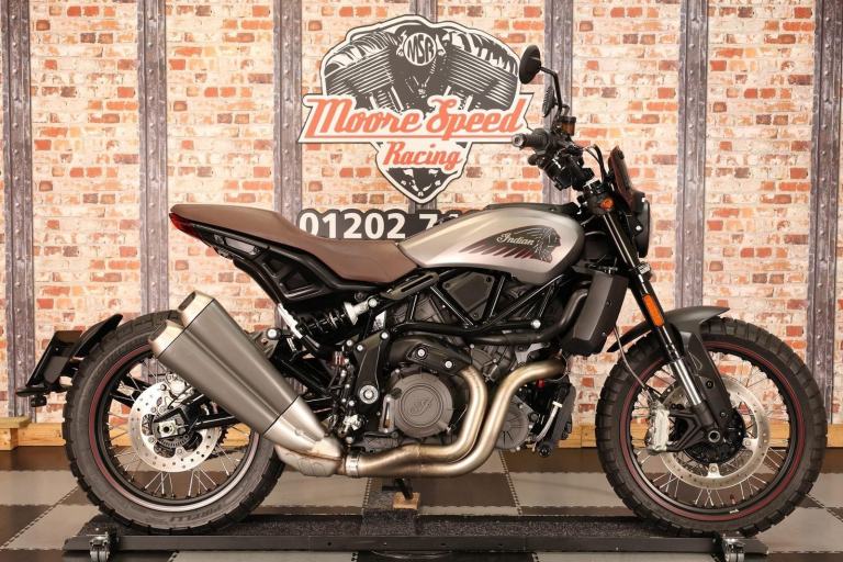 2022 INDIAN FTR 1200 RALLY - ONLY 4,864 MILES - TITANIUM SMOKE - SUPERB