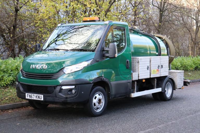IVECO DAILY 50-150 2,200L VACUUM / JETTER TANKER (2017)