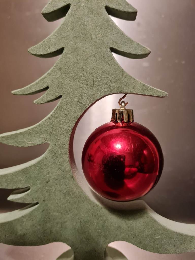 Handmade Christmas Tree Ornamental Decoration With Bauble