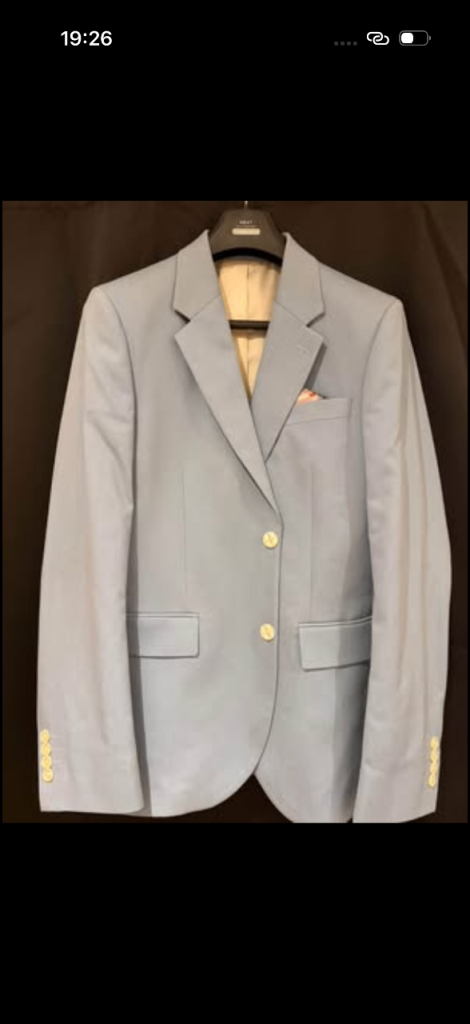 Blue Suit prom wedding work next men’s