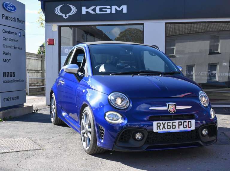 2016 Abarth 595 1.4 T-Jet 165 Turismo 2dr CONVERTIBLE PETROL Manual
