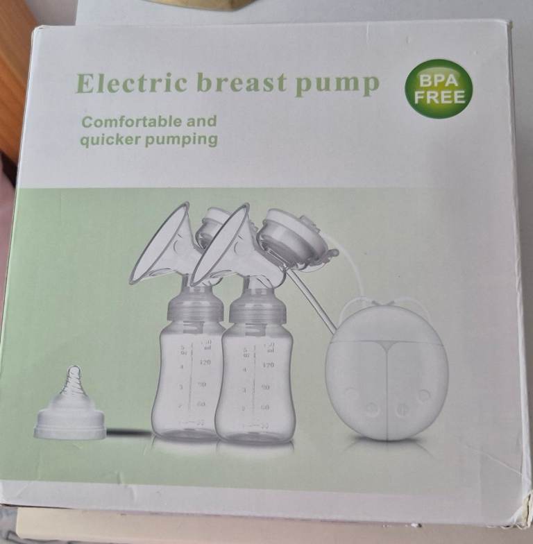 Electric breast pump