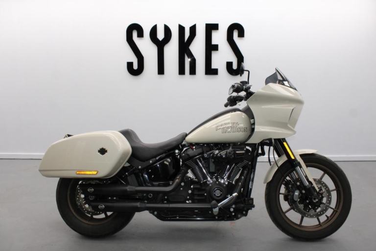 2023 Harley-Davidson FXLRST Softail Low Rider ST in White Sand Pearl