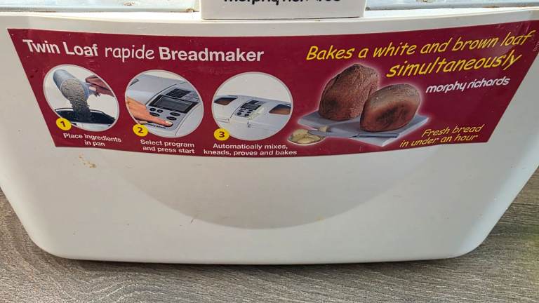 Twin Loaf Rapid Breadmaker Morphy Richards