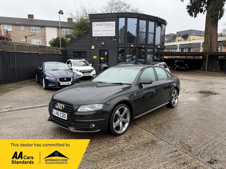 2011 Audi A4 2.0 TDI 136 Black Edition 4dr [Start Stop] SALOON Diesel Manual