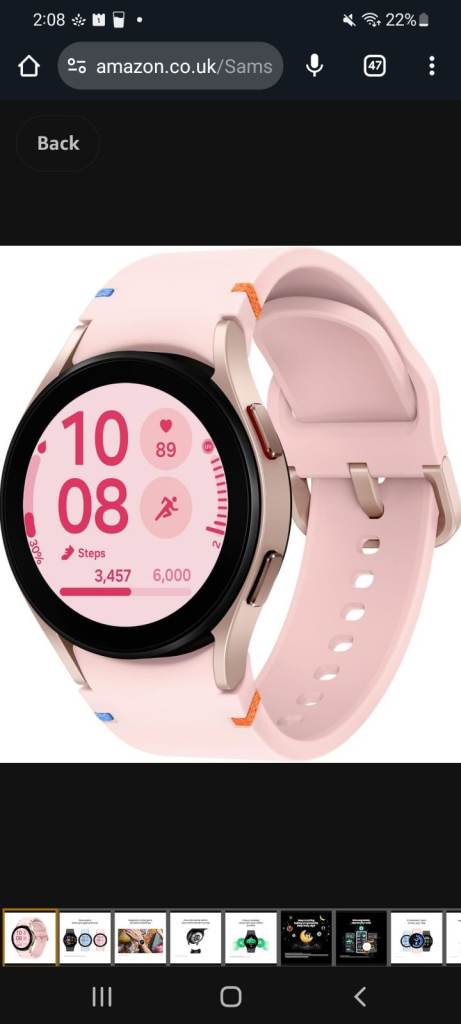 Samsung Galaxy smart watch fe 