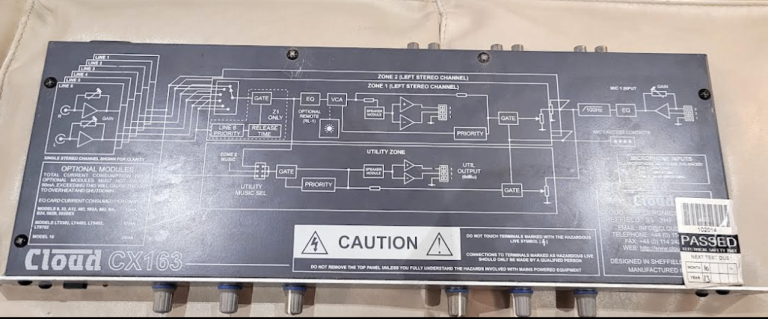 CLOUD Cloud CX163 2 Zone Stereo Mixer
