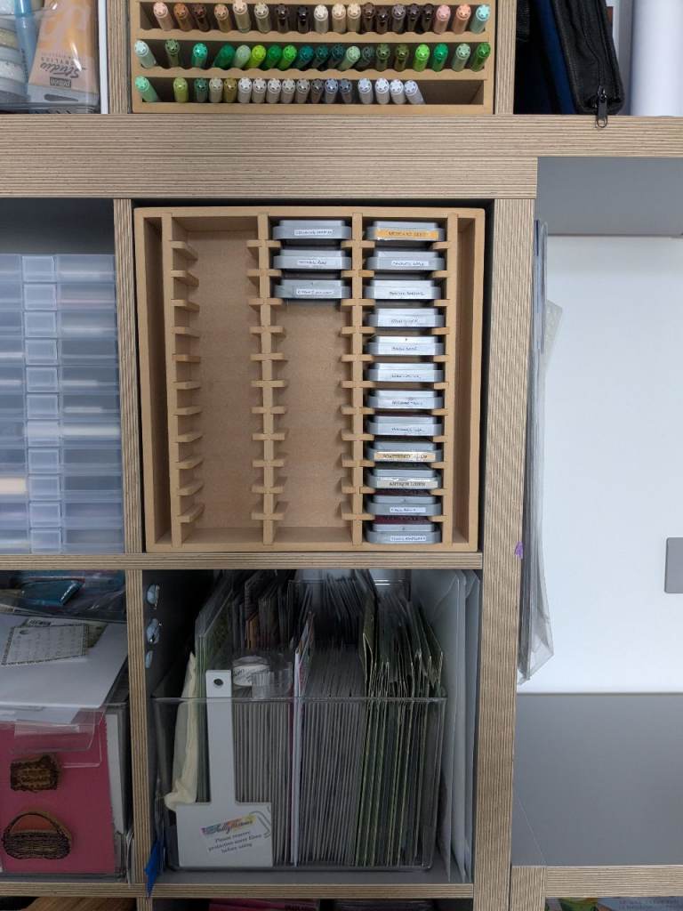 Ink Pad Storage for IKEA Kallax Unit