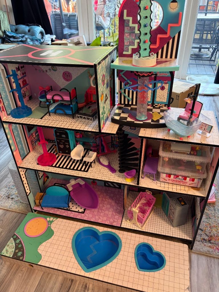 Large LOL Doll House with Furniture