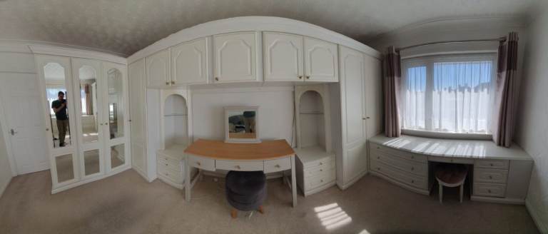 Built-in Wardrobe, Desk and Bedside Cabinets