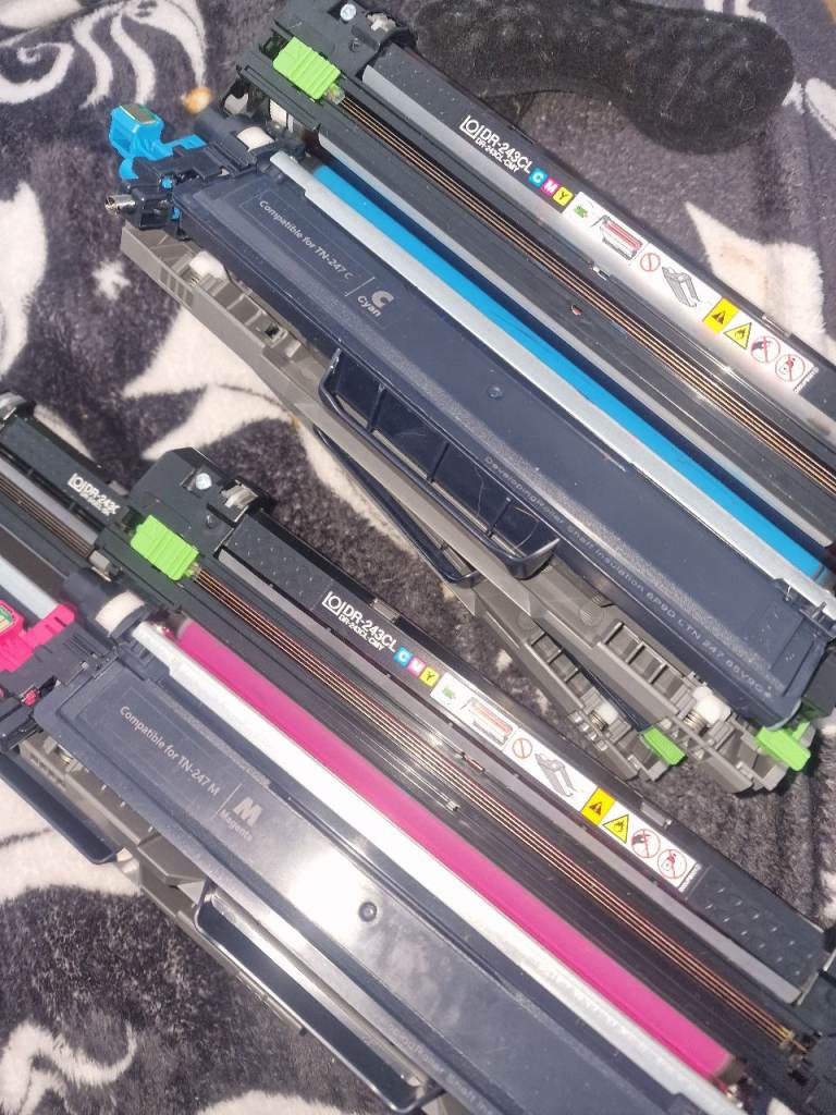 Ink for brother laser printer - all colours - free