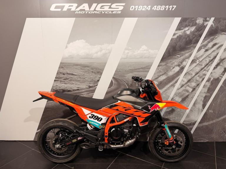 KTM 390 SMC R NEW BIKE IN STOCK AT CRAIGS MOTORCYCLES 