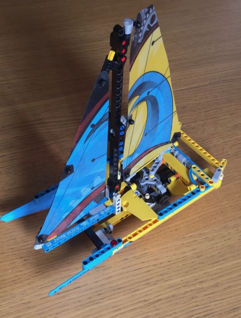 LEGO Technic 42074 Racing Yacht with Box – Good Condition