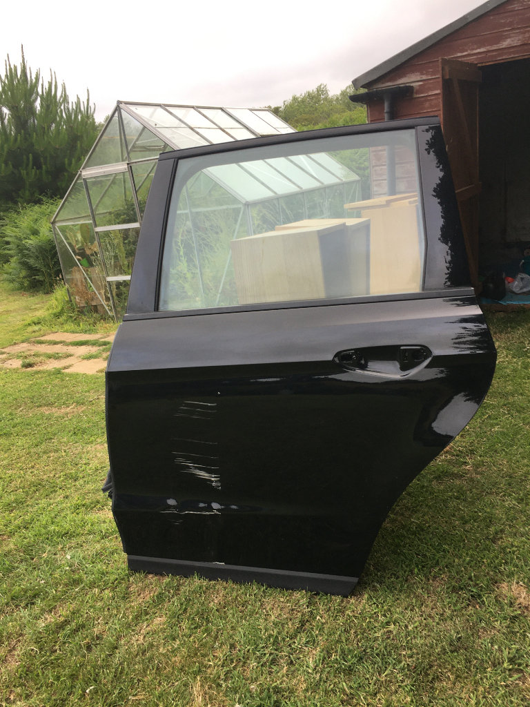 FORD GALAXY 5 Door MPV Black N/S Passengers Rear Door LH