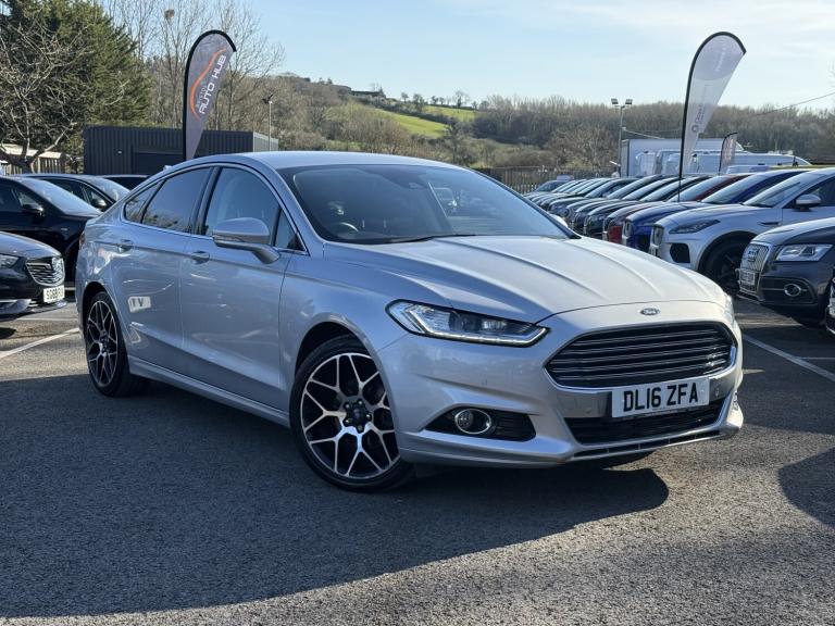 2016 FORD MONDEO 2.0 TDCi Titanium ULEZ Diesel Automatic 5 Door Silver