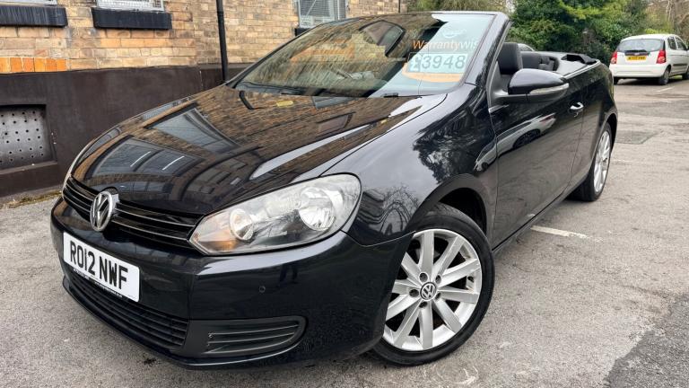 2012 Volkswagen Golf 1.4 TSI S 2dr CONVERTIBLE Petrol Manual