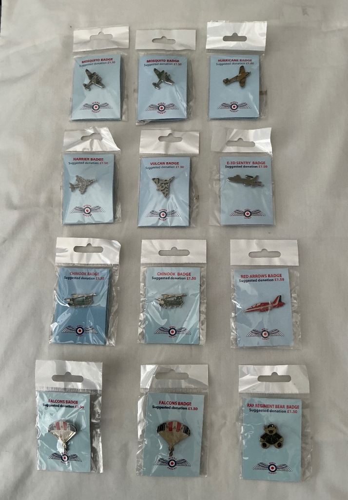 RAF Wing Collection Badges - New, Various Designs