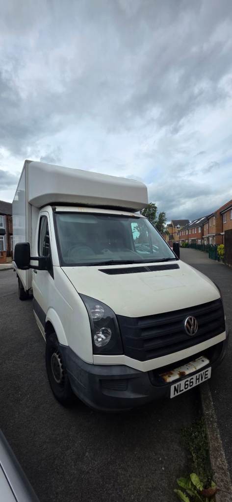 66 plate vw crafter 2.0tdi  140bhp 6 speed manual luton box van