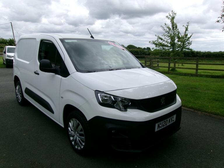 2020 Peugeot Partner 1.5 BLUEHDI PROFESSIONAL L1 Manual Panel Van Diesel Manual