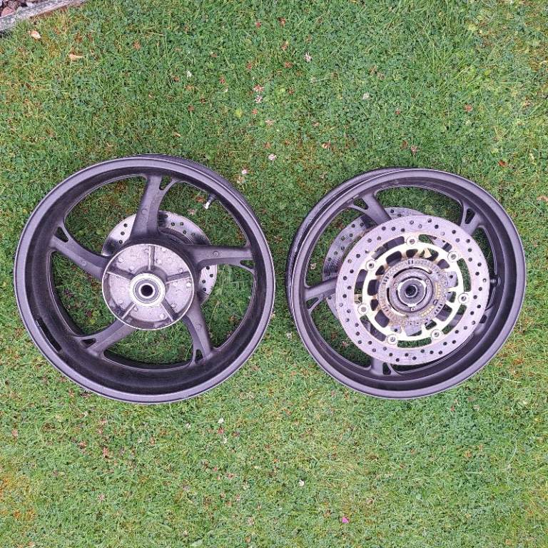 Honda CBR600F ABS wheels and discs 