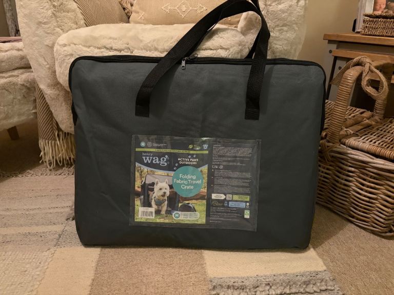 Small dog travel crate