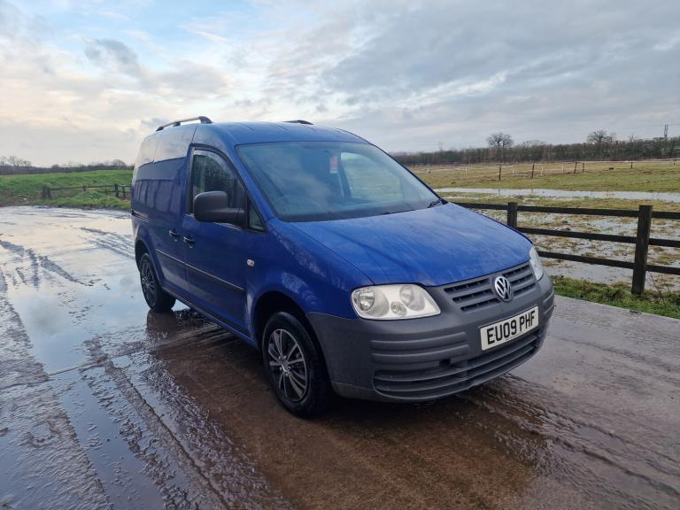 2009 VW Volkswagen Caddy C20 PLUS SDI  Drives Perfect  12m MOT  Twin doors